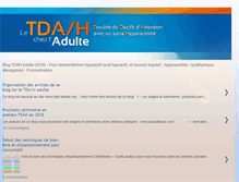 Tablet Screenshot of blog.tdah-adulte.org